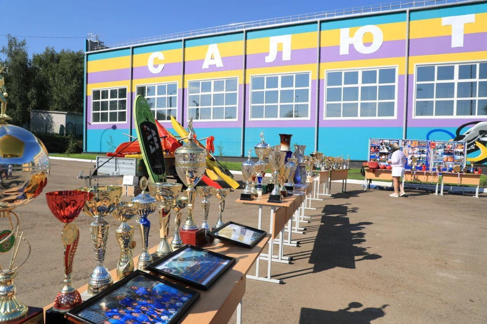 В Похвистневе открыли ФОК "Салют", который очень ждали местные жители