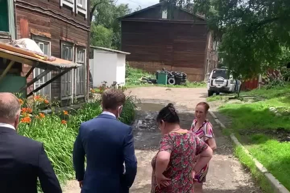 Олег Кожемяко побывал в бараке на Острякова