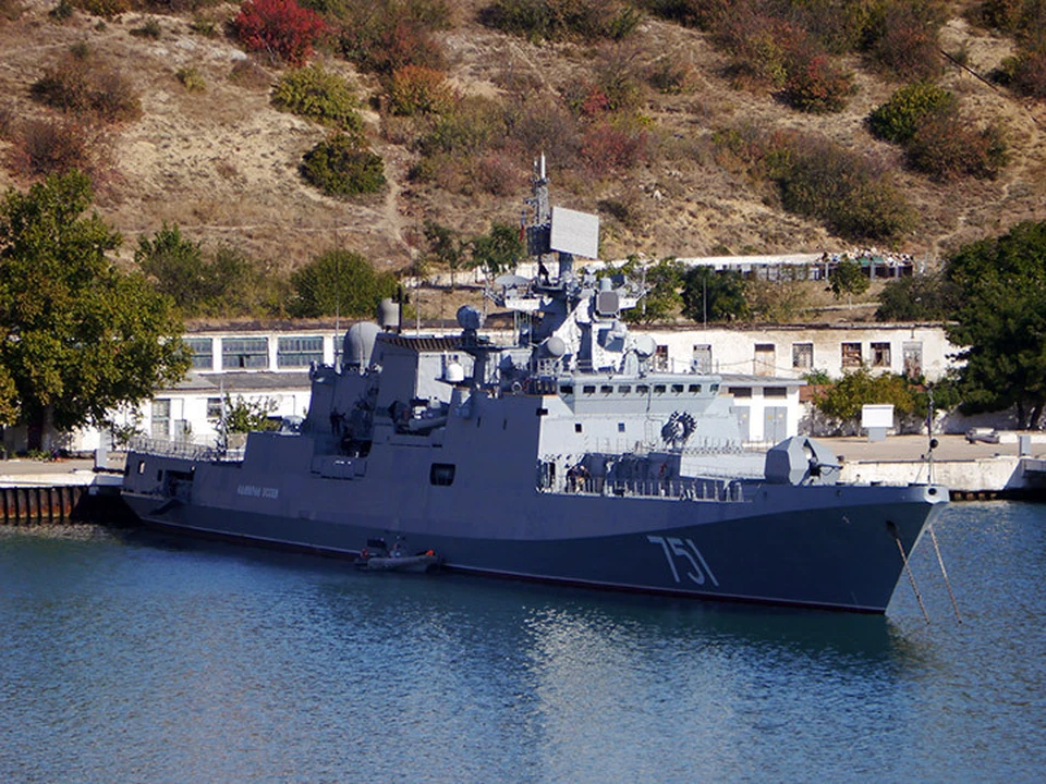 Фрегат Черноморского флота «Адмирал Эссен». Фото: kchf.ru