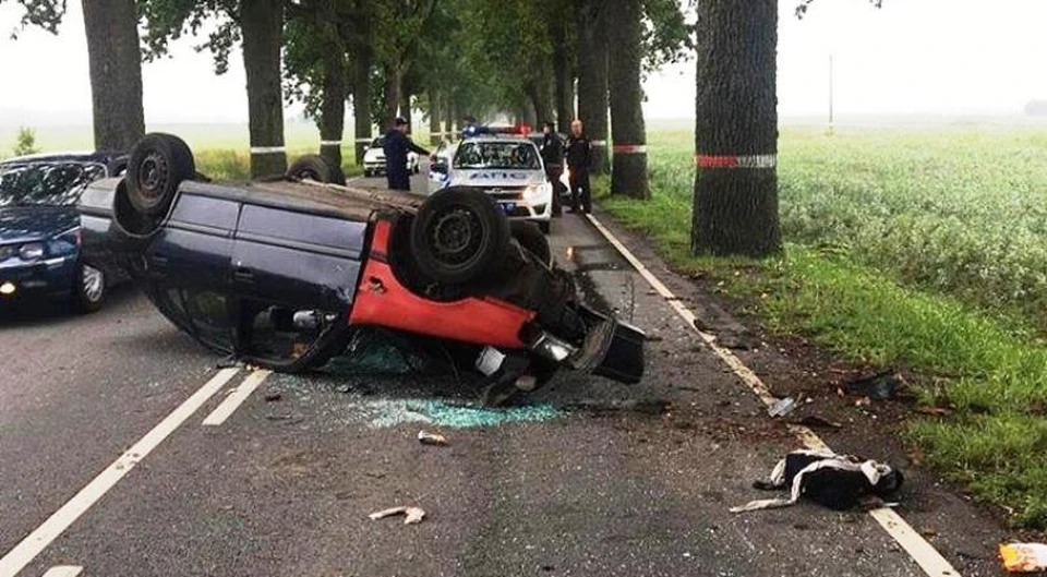ДТП на въезде в Нестеров
