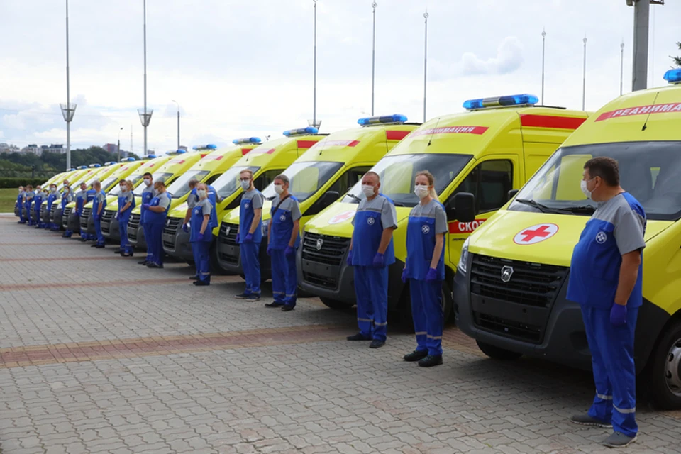 27 новых автомобилей скорой помощи поступили в медицинские учреждения Нижегородской области. Фото: Кирилл МАРТЫНОВ