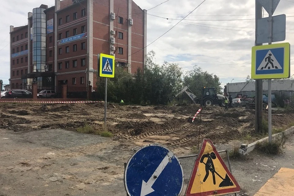 В Салехарде начались работы по строительству парковок Фото: salekhard.org