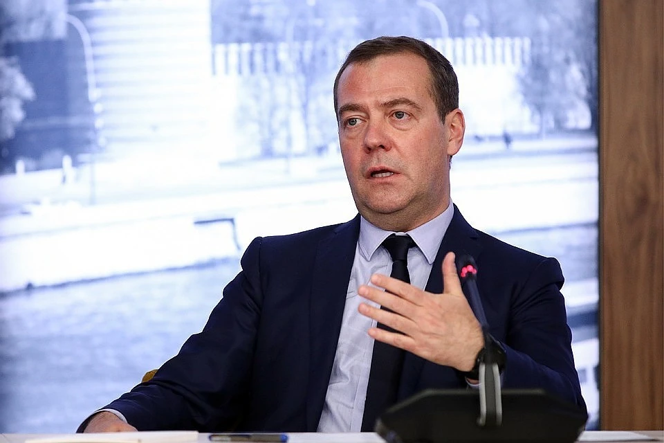Дмитрий Медведев Фото:Сергей Бобылев, ТАСС
