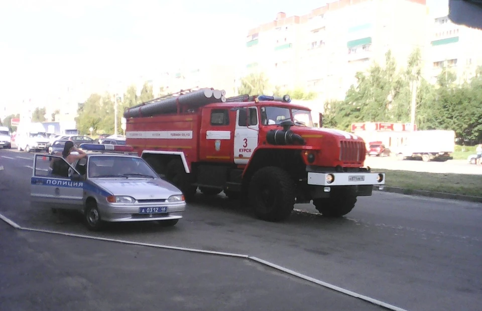 В ликвидации пожара принимали участие 16 человек и семь единиц техники