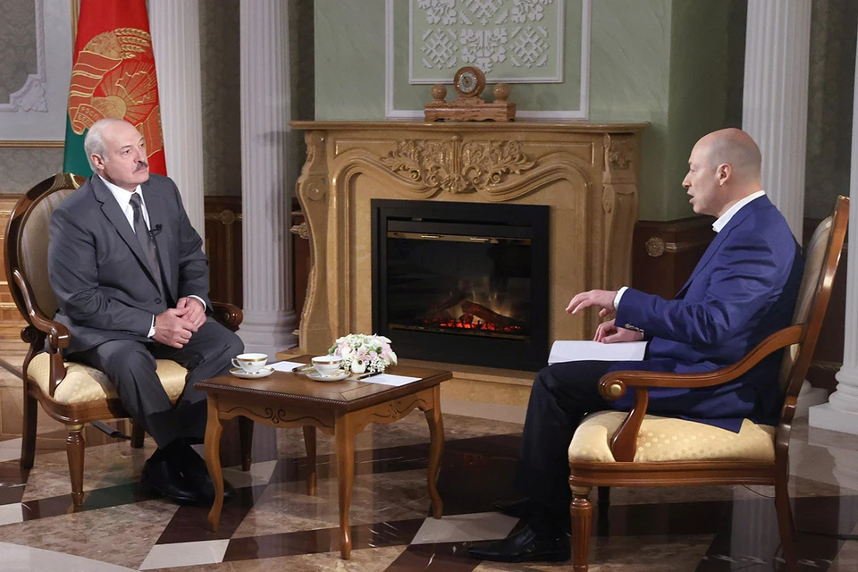 Вышел анонс интервью Александра Лукашенко украинскому журналисту Дмитрию Гордону. Фото: Николай Петров/БелТА/ТАСС