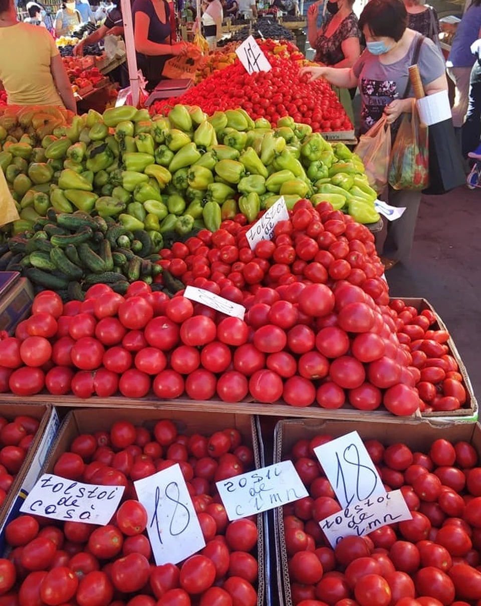 Цена на помидоры в Молдове пока высокие. Фото: соцсети