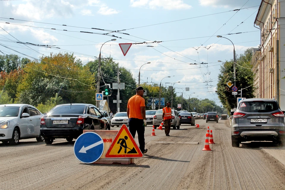 Из-за ремонта несколько улиц закрыли для движения Фото: администрация Твери
