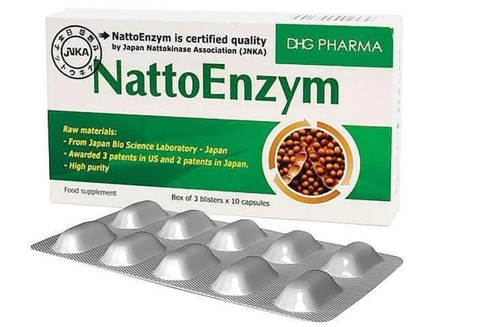 NattoEnzym - секрет здоровья сердечно­сосудистой системы и долголетия!