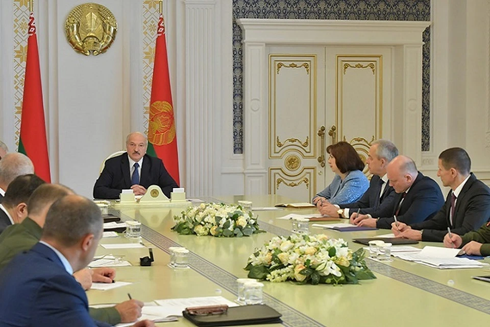 Лукашенко заявил, что создание альтернативных органов для захвата власти карается законом. Фото: БелТА.