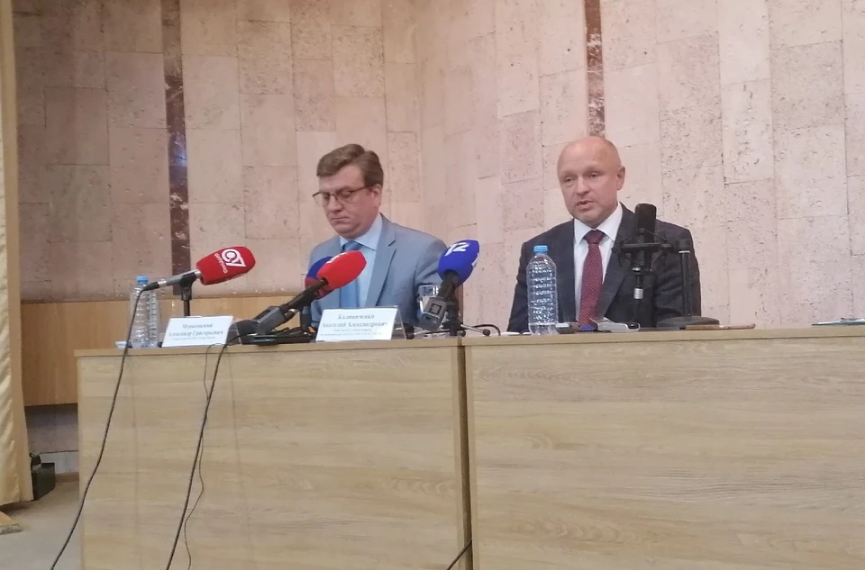 Медики омской БСМП-1 дали пресс-конференцию по итогам спасения Алексея Навального.