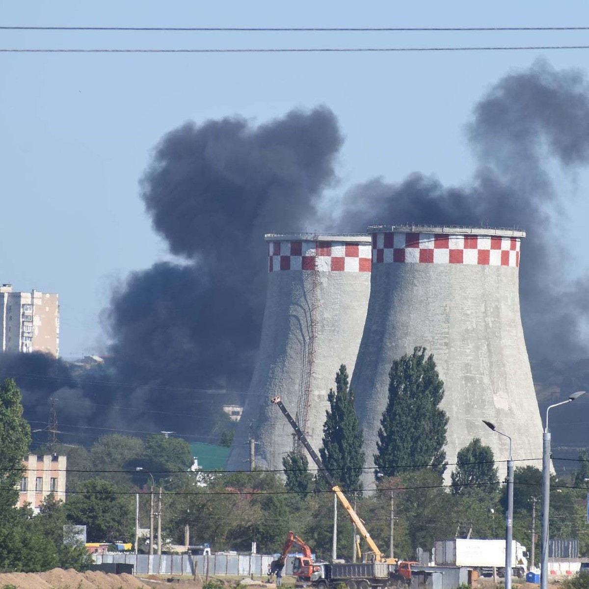 Пожар в поселке ГРЭС: под Симферополем сгорело несколько складов - KP.RU