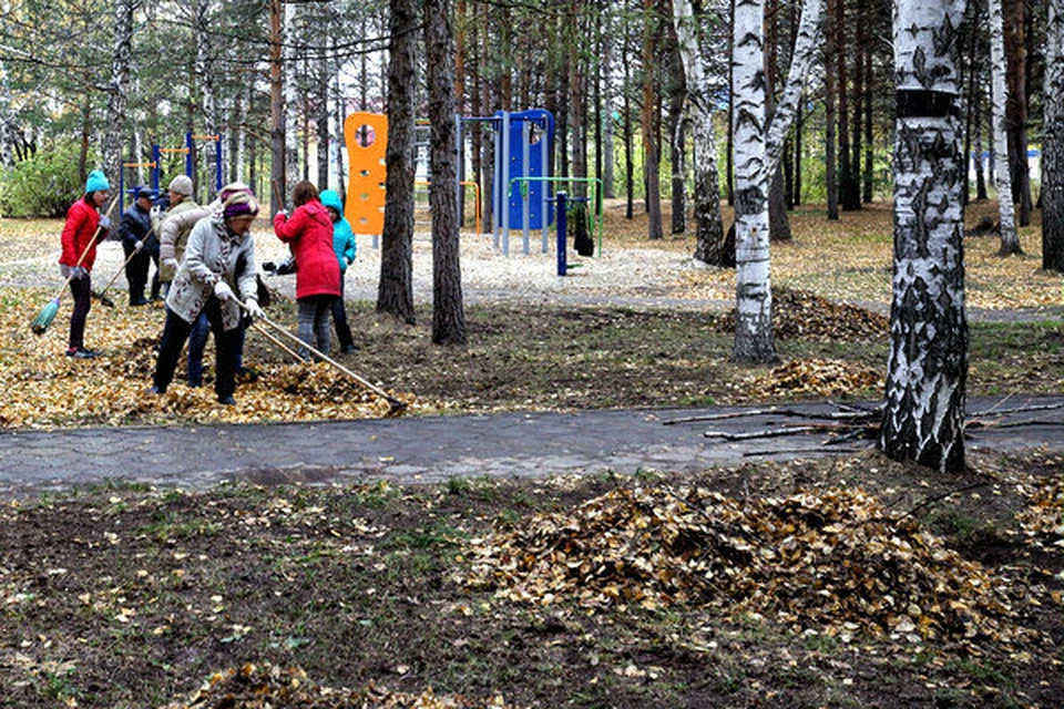 Томск после субботников уйдет под снег красивый и чистый