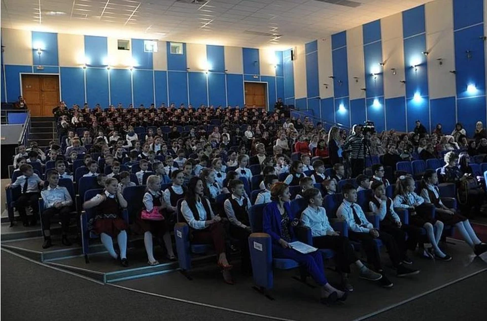 Так выглядит социальный кинозал в Звездном.