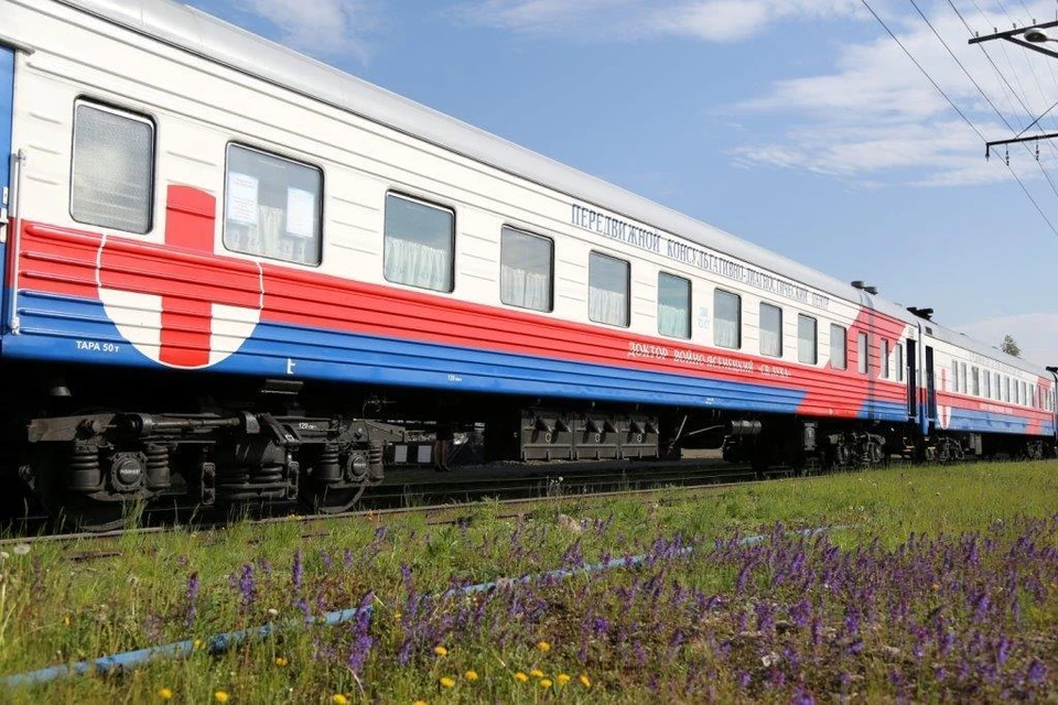 Красноярский поезд здоровья «Святитель Лука» меняет формат работы. Фото: КрасЖД