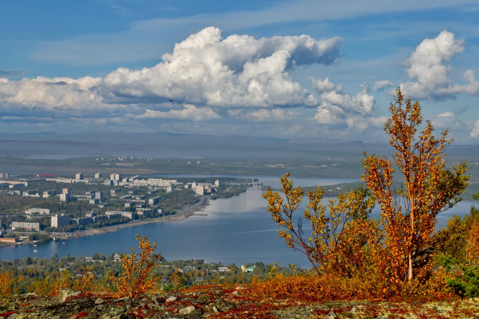 Полярный день в мончегорске фото