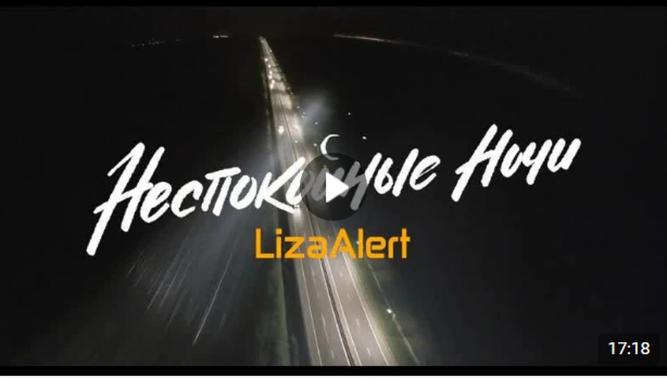 "Неспокойные ночи.LizaAlert". 1 серия