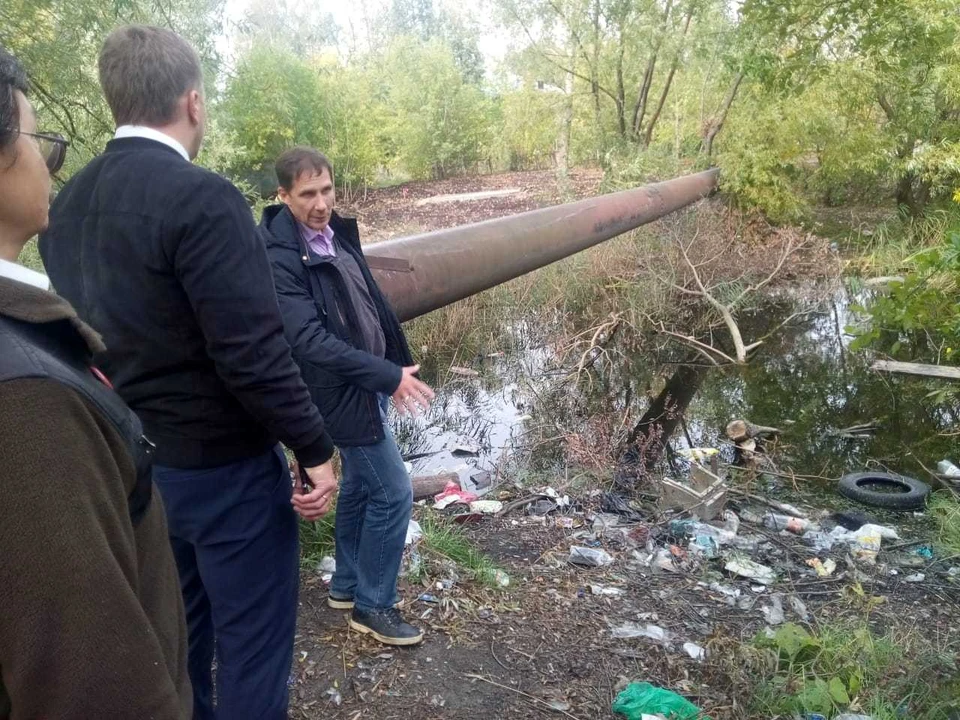 Озеро Больничное и Сортировочное обследовали на предмет загрязнения бытовым мусором