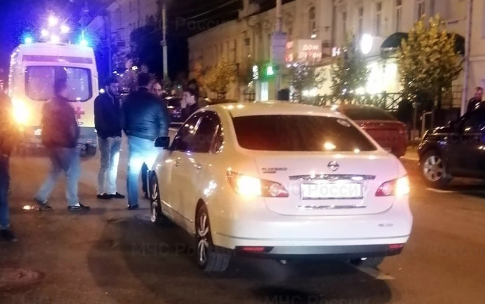 ДТП произошло около полуночи