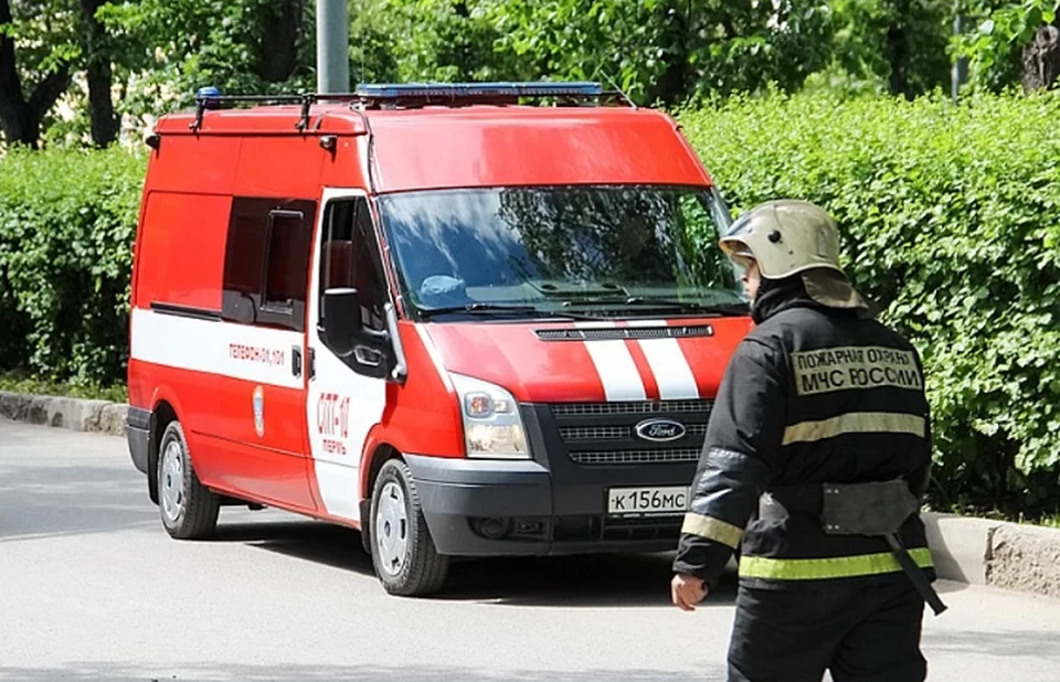 В квартире, где случился пожар горела мебель.