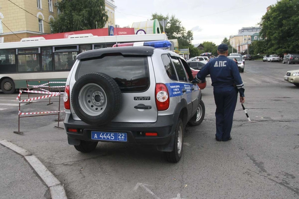 Мужчину остановили полицейские