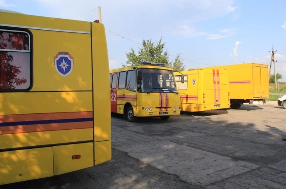 В Торезе из-за обрушения породы на шахте травмирован горняк. Фото: МЧС ДНР