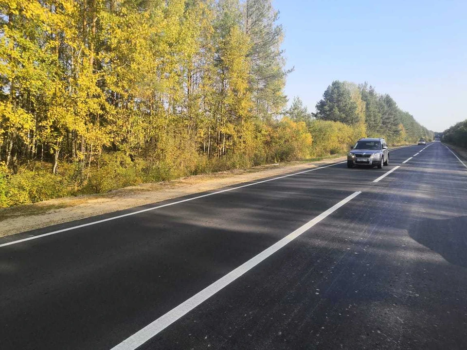 10 км дороги отремонтировали в Нижегородской области