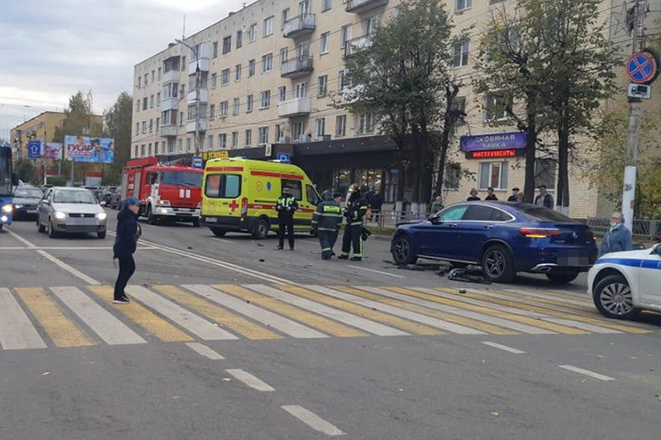 В ДТП пострадали два человека Фото: УГИБДД России по Тверской области