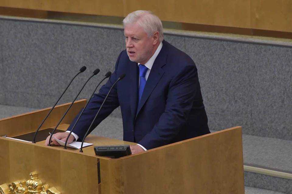 Заболевший коронавирусом лидер «Справедливой России» рассказал о своем самочувствии