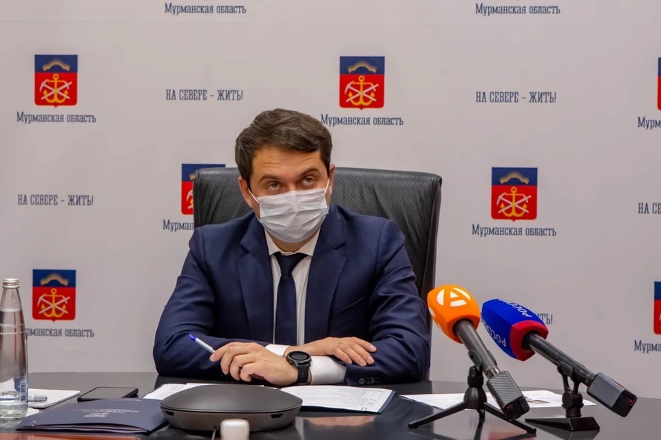 Андрей Чибис сообщил об ухудшении ситуации с коронавирусом в Мурманской области. Фото: правительство Мурманской области