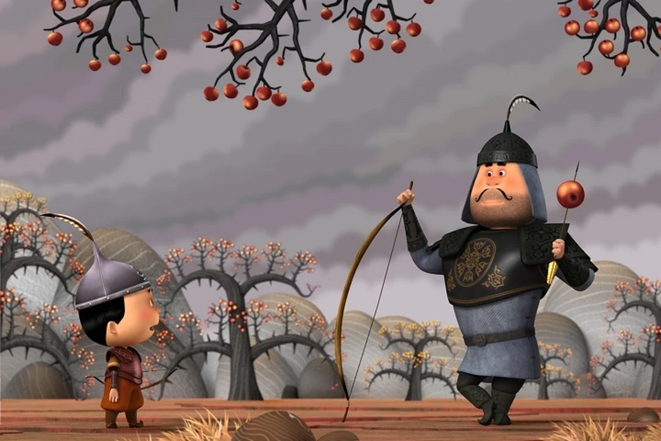 Кадр из мультфильма «Тимур и дракон».