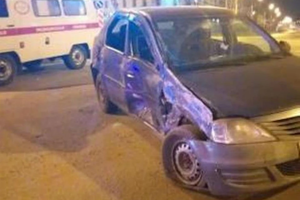 ДТП произошло на Московском проспекте ночью