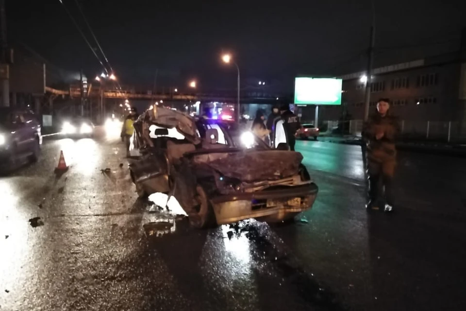 Водитель сильно превысил скорость. Фото:отряд пропаганды ГИБДД по Новосибирску