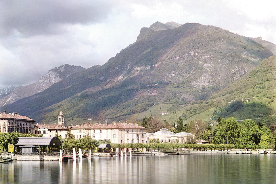 Престижный швейцарский курорт Лугано в начале ХХ века. Фото: S.M.Prokudin-Gorskii/Wikimedia Commons