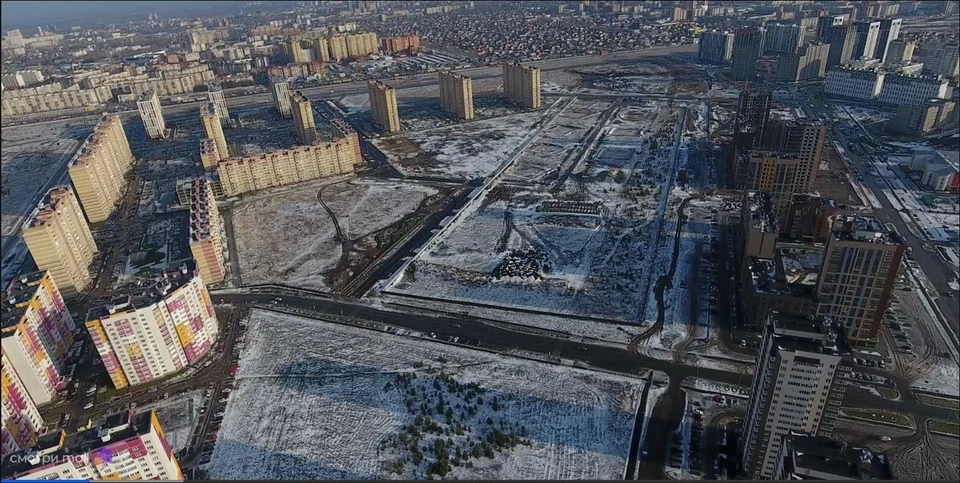 Тюменский микрорайон «Ямальский – 2» прирастает новыми дорогами. Фото - Комитет по связям с общественностью и СМИ администрации города Тюмени.