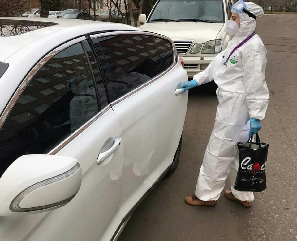 На служебном авто мэра временно будет ездить терапевт Ольга Смиренина. Фото: пресс-служба министерства здравоохранения Омской области