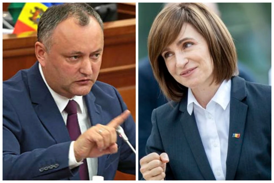 За президентское кресло в Молдове поборются Игорь Додон и Майя Санду.