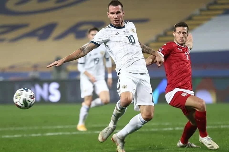 Сборная России по футболу в матче Лиги наций проиграла Сербии со счетом 5:0
