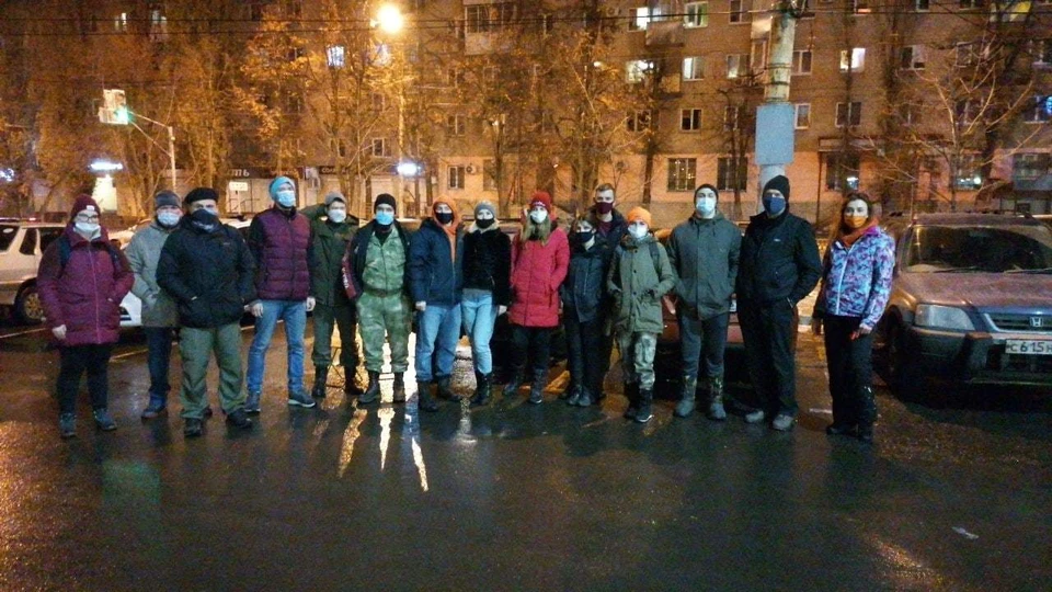 Добровольцы оперативно организовали поиск