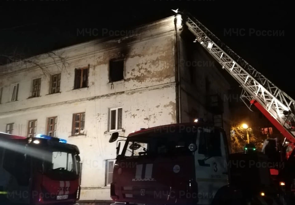 Пожары произошли в Калуге, Жуковском и Козельском районах