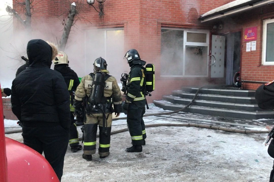 Пламя унесло жизнь сибирячки. Фото: ГУ МЧС по Новосибирской области.