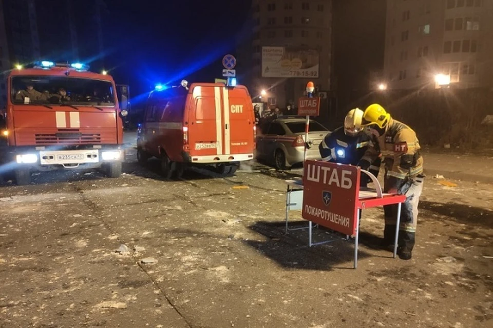 Два человека пострадали при ЧП во Всеволожске. Фото: ГУ МЧС ЛО