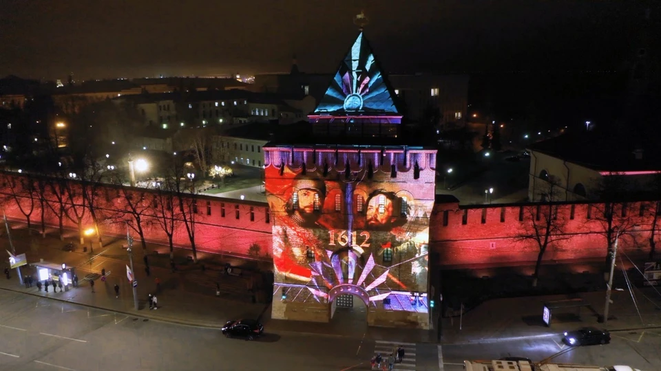 Новогоднее мультимедийное шоу покажут на стенах Нижегородского кремля.