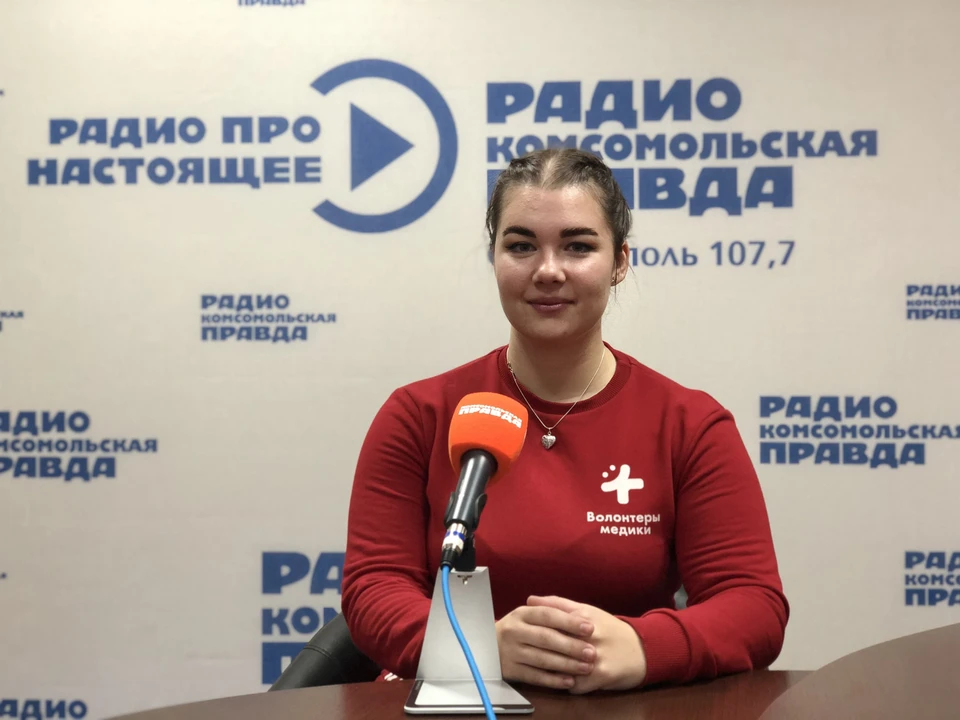 Волонтер-медик Василиса Захарченко рассказала, что очень мотивирует, когда помощь человеку вдохновляет того на новый волонтерский путь