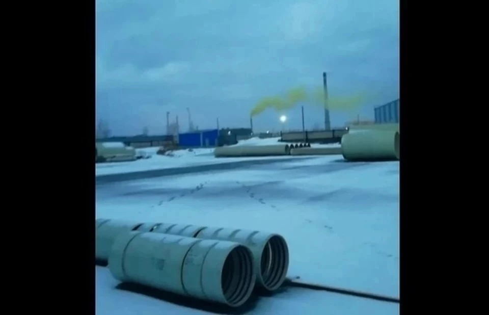 Съемка проходила в ноябре на промплощадке в микрорайоне Недостоево.