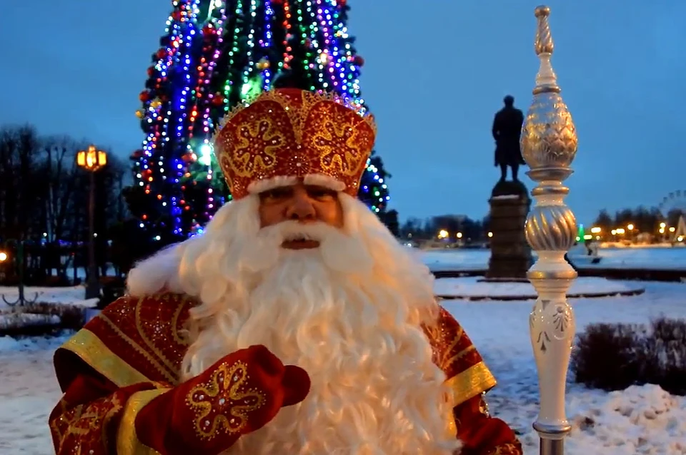 Дед Мороз уже посетил Тверь, присоединяемся к его поздравлениям: С Новым годом! Фото: tver.cool/2021