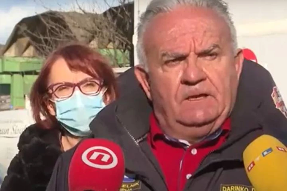 Землетрясение прервало выступление мэра хорватского города