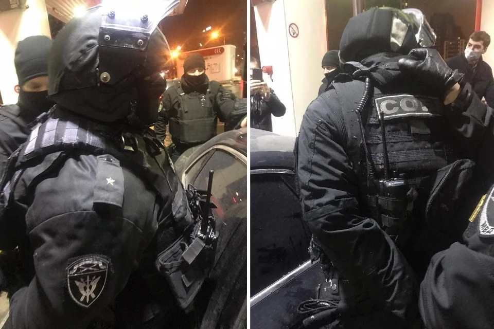 В Петербурге настоящие спецназовцы задержали ряженых. Фото: ГУ МВД по СПб и ЛО