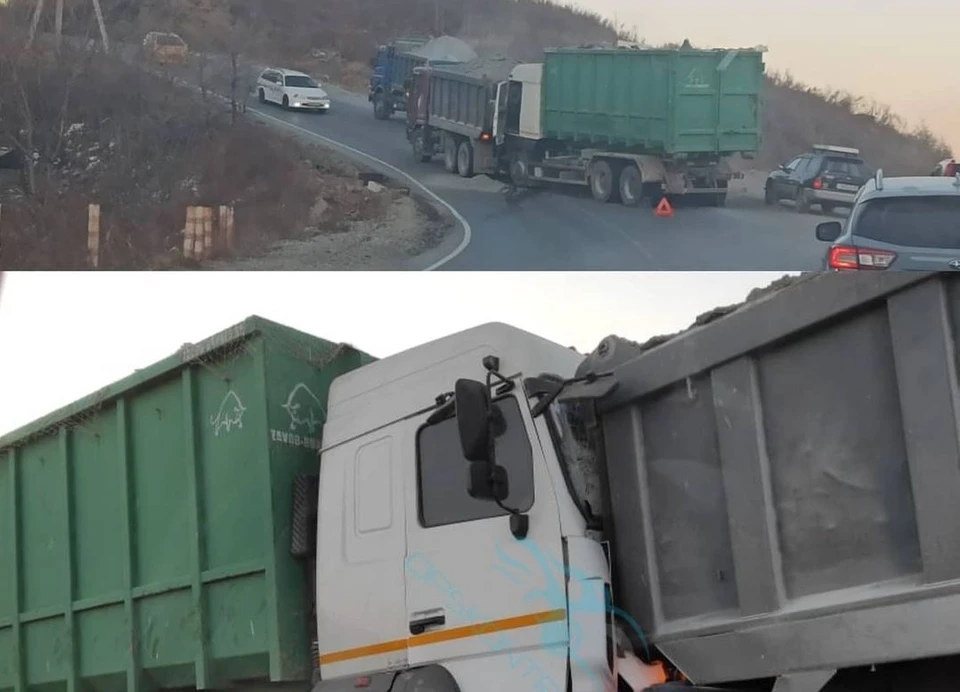 Авария произошла на трассе в поселке Рыбачий, по пути на Шамору. Источник: instagram.com/dpskontrol125rus