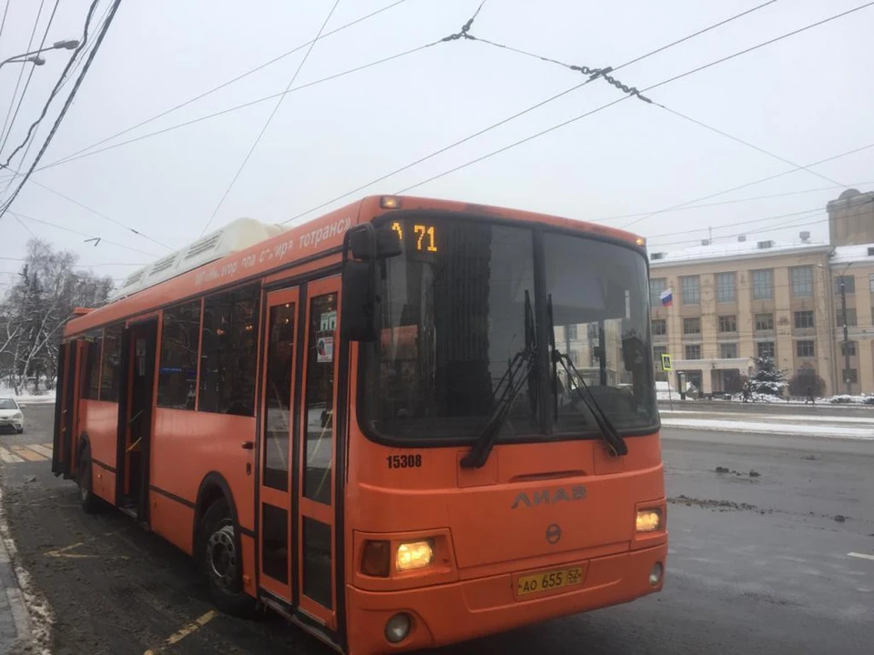 Минтранс опроверг переполненность автобусов №71 в Нижнем Новгороде