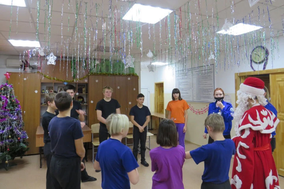 Новый год для малолетних нарушителей.